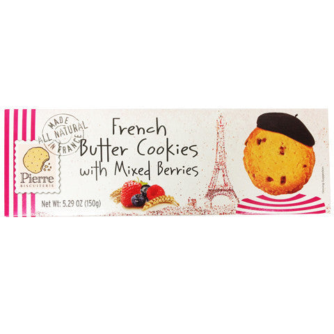 Pierre Mixed Berries Cookie 150G 150g , Grocery-Biscuits - HFM, Harris Farm Markets
