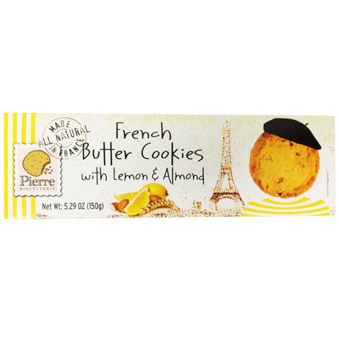 Pierre Lemon Almond Cookie 150G 150g , Grocery-Biscuits - HFM, Harris Farm Markets
