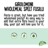 Girolomoni Organic Wholemeal Spelt Pasta Fusilli 500g