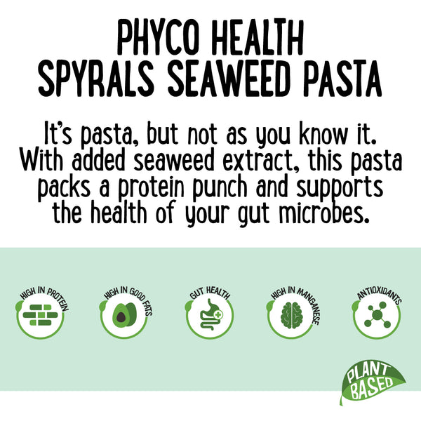 PhycoHealth Seaweed Pasta Sea Spirals 375g