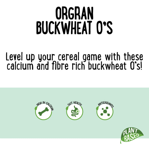Orgran Wholegrain Buckwheat O's Maple Flavour 300g