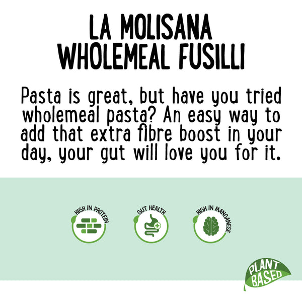 La Molisana Whole Wheat Fusilli No.28 500g
