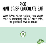 Pico Mint Crisp Dark Chocolate 80g