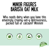 Minor Figures Barista Organic Oat Milk 1L