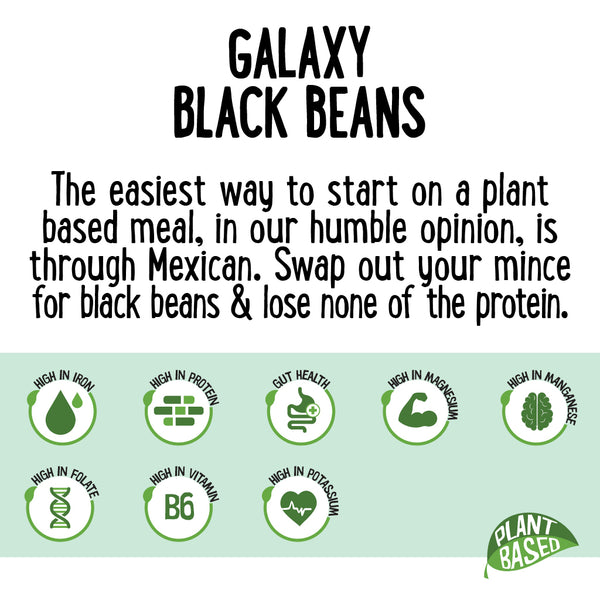 Galaxy Black Beans 1kg
