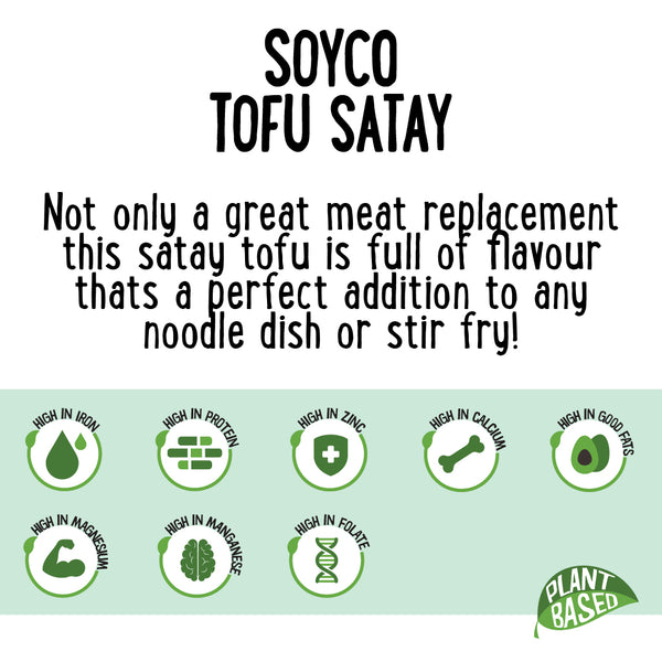 Soyco Malaysian Peanut Satay Tofu 200g