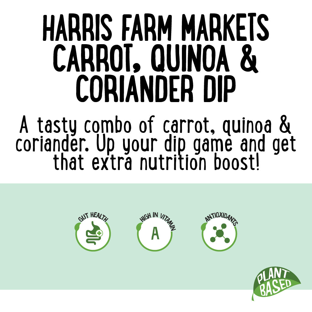 Imperfect Pick Carrot, Quinoa and Coriander Dip 180g