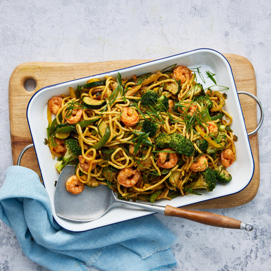 Malaysian Prawn Stir Fry - With Hokkien Noodles