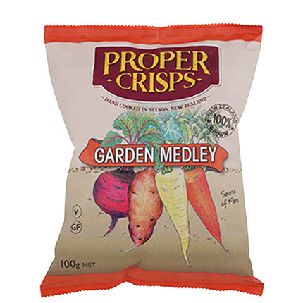 Proper Crisps Garden Medley Vegetable Chips | Harris Farm Online