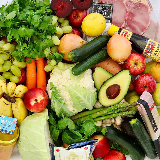 Dave's Recipe Box - Honey Soy Pork Chops with Soba Noodles and Vegetable Butter Curry | Harris Farm Online