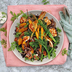 Halloumi and Roasted Vegetable Salad - with Greek Yoghurt Dressing | Harris Farm Online