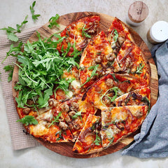 Tuscan Pork Sausage Pizza | Harris Farm Online