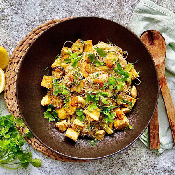 Coconut and Peanut Noodles - with Tofu and Stir Fry Veggies | Harris Farm Online