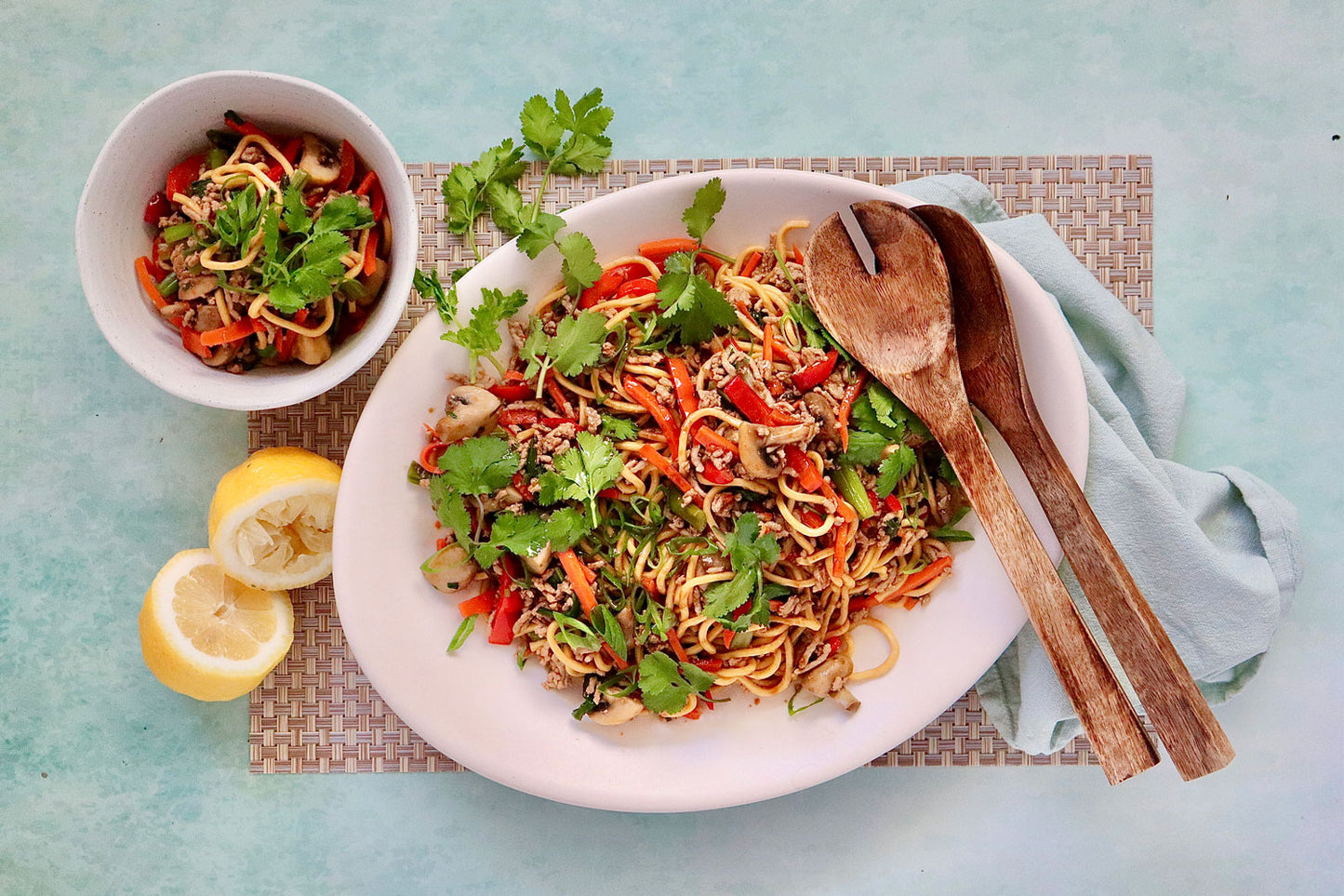 Hokkien Pork Noodles - with Veggies and Black Bean Sauce | Harris Farm Online