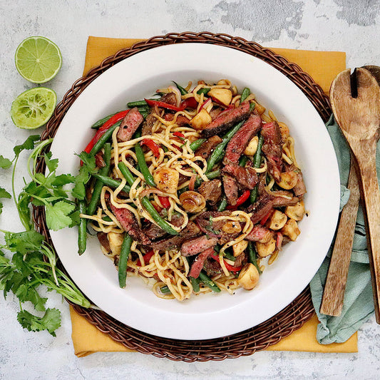 Tamarind Honey and Lime Beef Stir Fry Noodles | Harris Farm Online