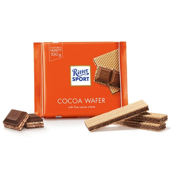 Ritter Sport Cocoa Wafer 100g | Harris Farm Online