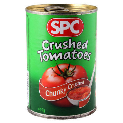 SPC Tomatoes Crushed 410g , Grocery-Can Veg - HFM, Harris Farm Markets
