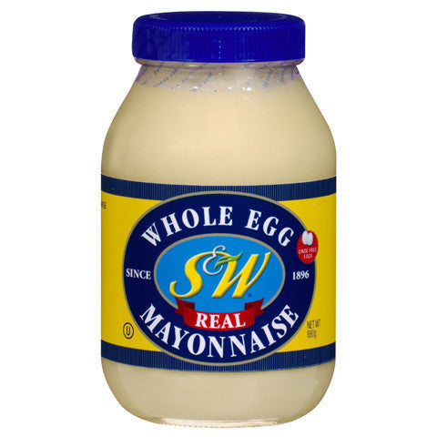 S&W Egg Mayo Original 880g , Grocery-Condiments - HFM, Harris Farm Markets
