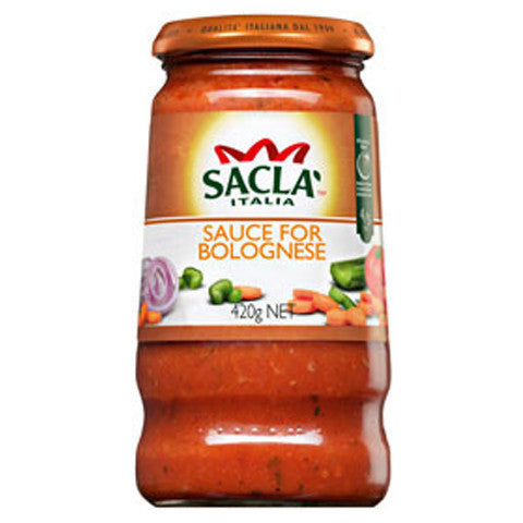 Sacla Pasta Sauce For Bolognese 420g , Grocery-Condiments - HFM, Harris Farm Markets
