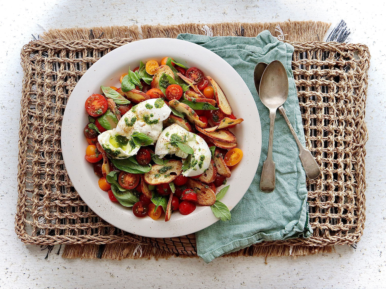Panzanella Salad - with Buffalo Mozzarella | Harris Farm Online