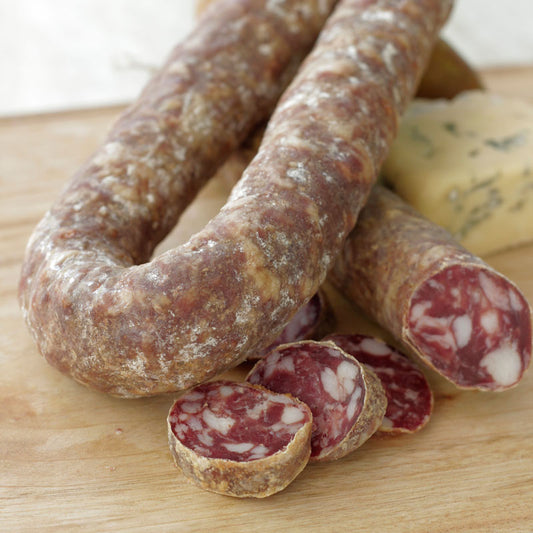 Deli Real Saussion Sec Whole Horseshoe B&C min 490g , Butcher - Butcher, Harris Farm Markets
