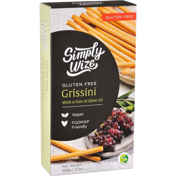 Simply Wize Gluten Free Grissini Sticks Original | Harris Farm Online