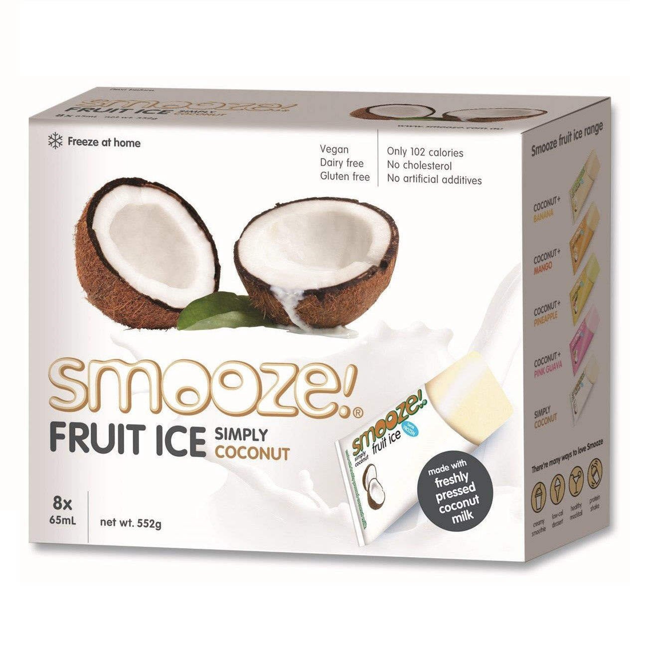 Smooze Ice Box Coconut 552g , Grocery-Confection - HFM, Harris Farm Markets
