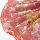 Deli Sopressa with Olives Harris Farm 125g , Frdg4-Deli - HFM, Harris Farm Markets
