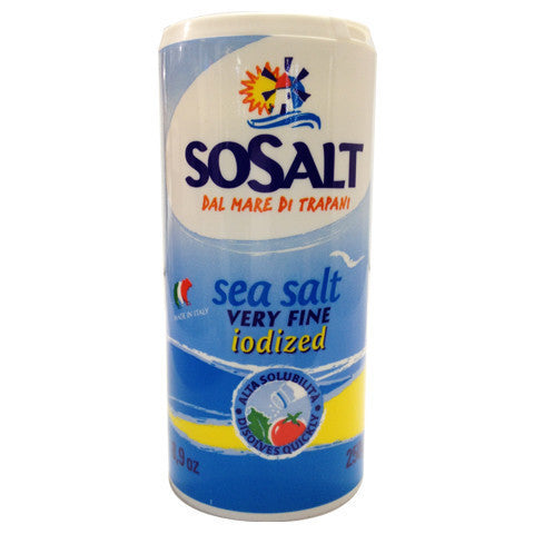 Sosalt Iodised Sea Salt 250g , Grocery-Cooking - HFM, Harris Farm Markets

