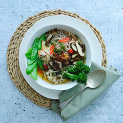 Pork Belly Broth with Soba Noodles | Harris Farm Online