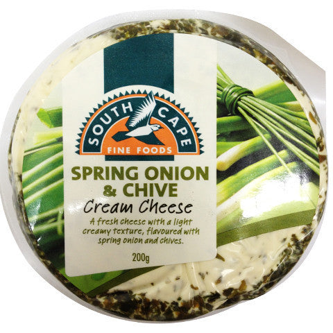 Cream Cheese South Cape Onion&Chive 200g , Frdg1-Cheese - HFM, Harris Farm Markets
