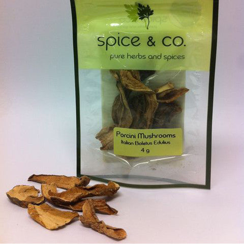 Spice & Co (4g) Porcini Mushrooms , Grocery-Spices - HFM, Harris Farm Markets
