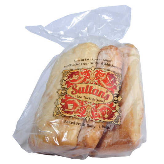 Sultan Turkish Long Roll 3pk , Z-Bakery - HFM, Harris Farm Markets
