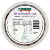 Harris Farm Black Dry Thassos Olives | Harris Farm Online