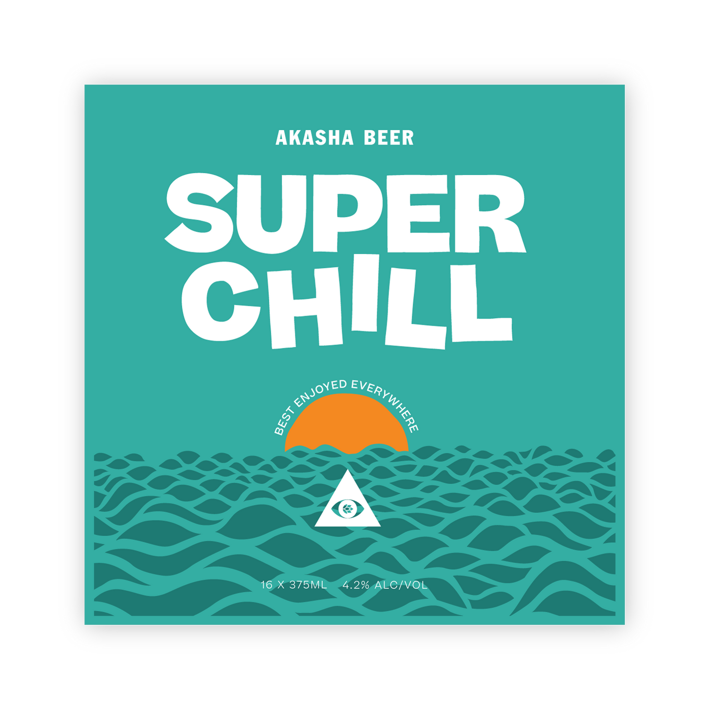 Akasha Brewing Company Super Chill Can 16 x 375ml