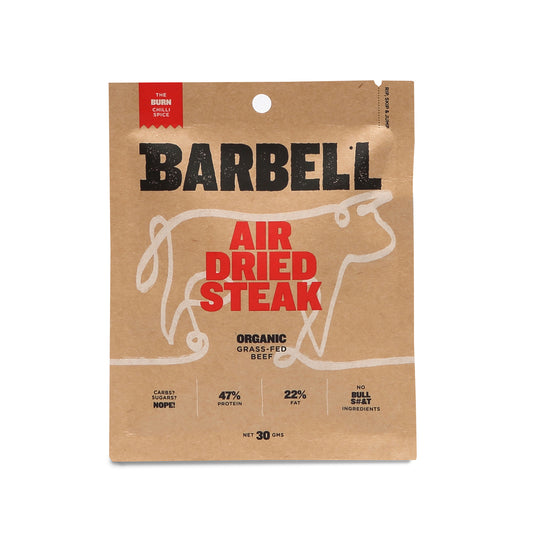 Barbell Burn Chilli Spice Air Dried Steak Organic Grass Fed Beef | Harris Farm Online
