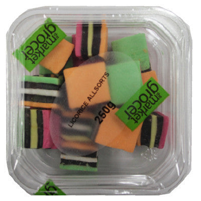 Market Grocer Licorice Allsorts 250g , Grocery-Confection - HFM, Harris Farm Markets

