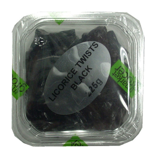 Market Grocer Licorice Twists Black 225g , Grocery-Confection - HFM, Harris Farm Markets
