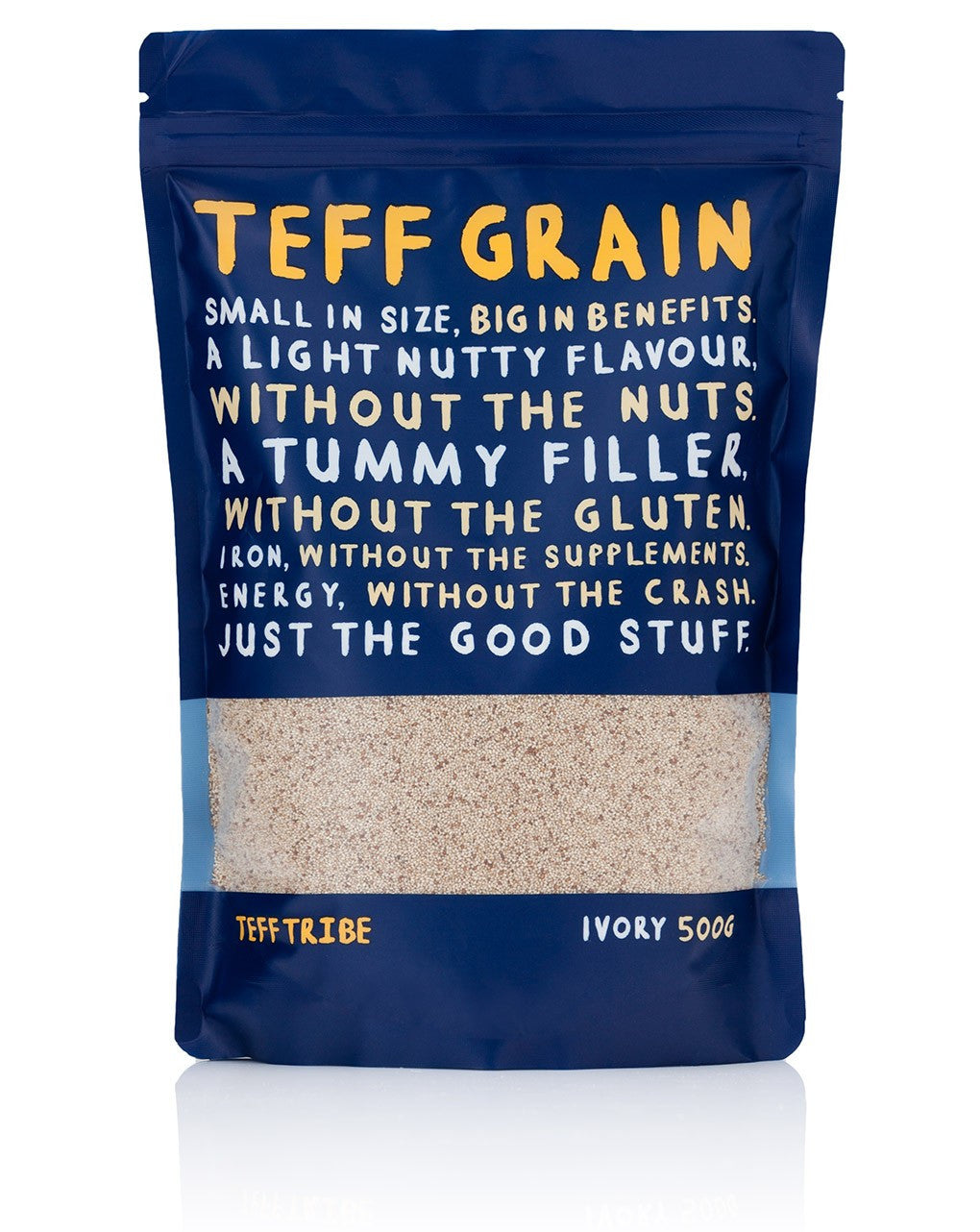 Teff Tribe Ivory Grain 500g , Grocery-Grains - HFM, Harris Farm Markets
 - 1