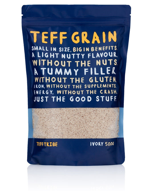 Teff Tribe Ivory Grain 500g , Grocery-Grains - HFM, Harris Farm Markets
 - 1