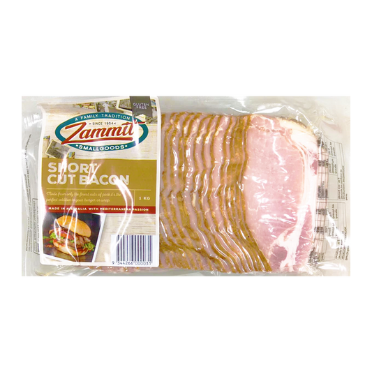 Zammit Short Eye Bacon 1kg