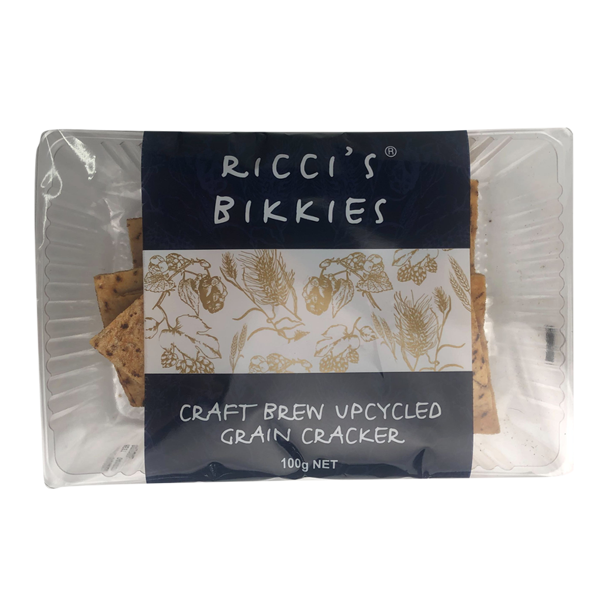 Ricci's Bikkies Upcycle Grain Cracker 100g
