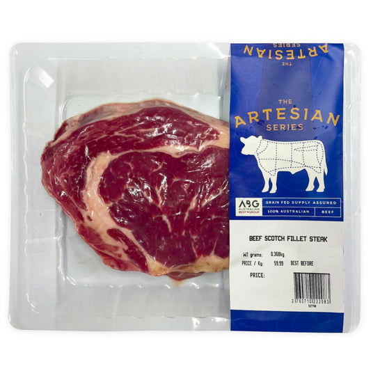 Australian Beef Group Grainfed Scotch Fillet Steak | Harris Farm Online