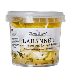 The Cheese Board Preserved Lemon and Herb Labanneh Cheese 335g | Harris Farm Online