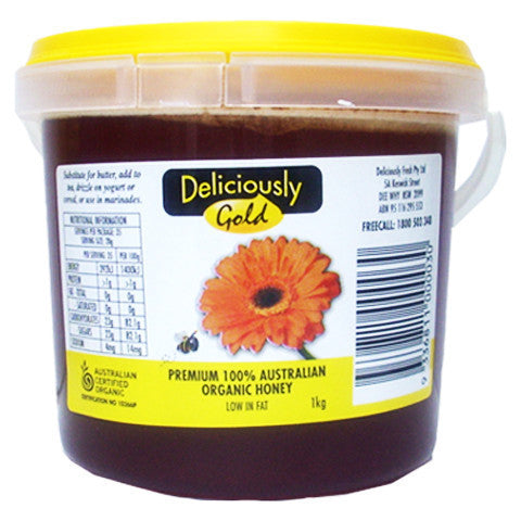 Market Grocer Organic Honey 1kg , Grocery-Condiments - HFM, Harris Farm Markets
