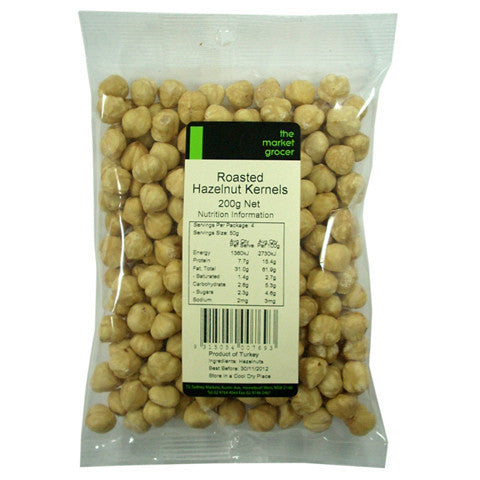 Market Grocer Roasted Hazelnuts 200g , Grocery-Nuts - HFM, Harris Farm Markets
