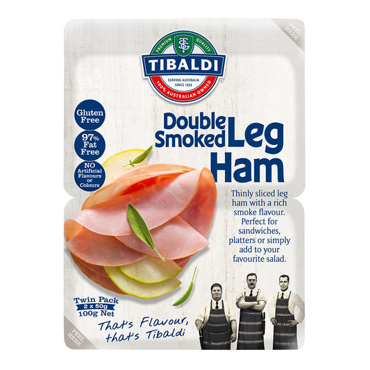 Deli Double Smoked Ham 100g Tibaldi , Frdg4-Deli - HFM, Harris Farm Markets
