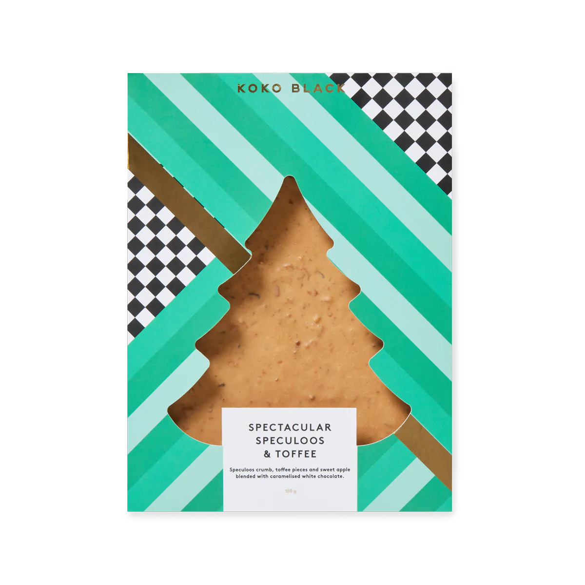 Koko Black White Chocolate Speculoos and Toffee Twinkling Tree 150g