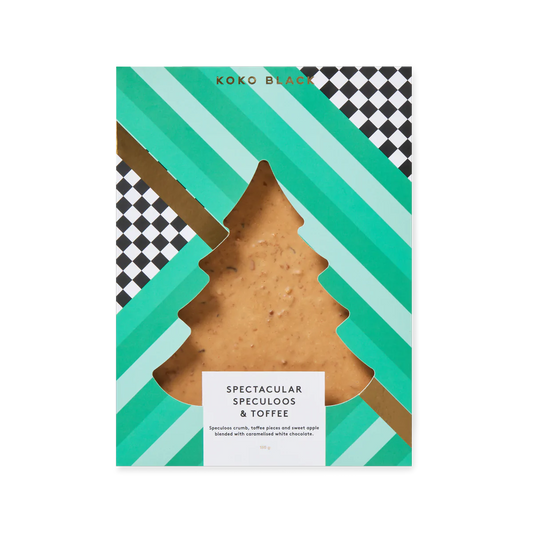Koko Black White Chocolate Speculoos and Toffee Twinkling Tree 150g