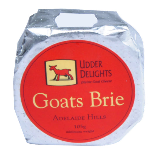 Goat Cheese Udder Delight Brie 105g , Frdg1-Cheese - HFM, Harris Farm Markets
